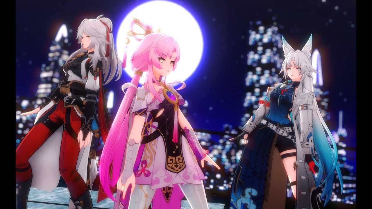 Honkai：Star Rail MMD｜[A]ddiction｜Fu Xuan × Feixiao × Jing Yuan #FuXuan ...
