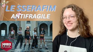 НЕУДЕРЖИМЫЕ! Реакция на LE SSERAFIM (르세라핌) 'ANTIFRAGILE' OFFICIAL M/V | Reaction