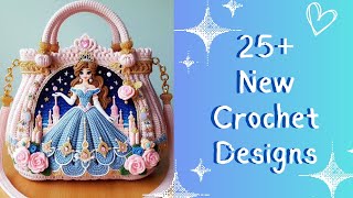 .❤️ New Crochet Handbag Designs ❤️ .