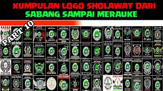 KUMPULAN LOGO SHOLAWAT DARI SABANG SAMPAI MERAUKE ||PART 10