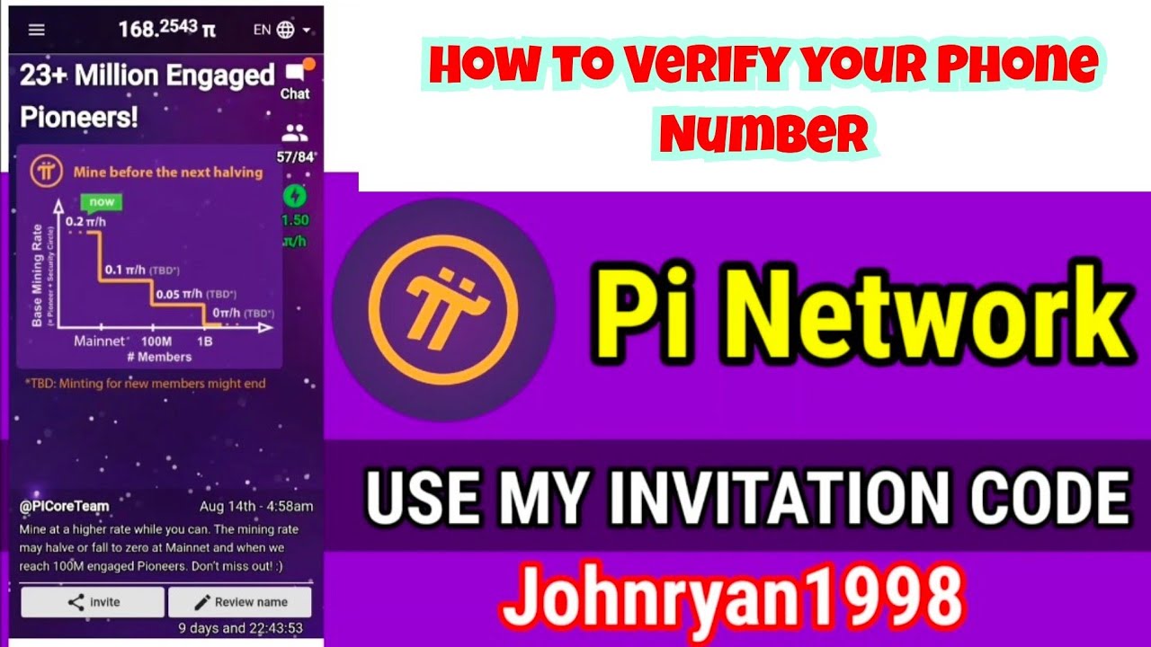 Pi Network How to Verify Phone Number Paano mag verify ng number sa