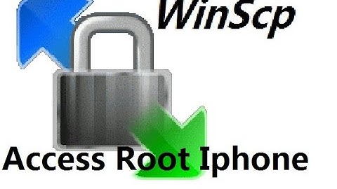 how to ssh iphone using winscp