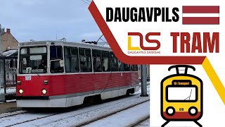 Trams work in small cities too! | Daugavpils Tram 🇱🇻🚋 (Daugavpils Tramvajs) | Urban Transport #10