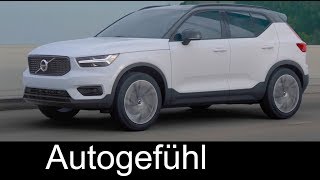 Volvo XC40 Preview Exterior/Interior/Crash test all-new compact SUV neu 2018 - Autogefühl