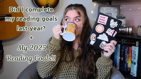 2024 Reading Goals Wrap-up + My 2025 Reading Goals