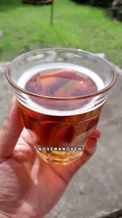 FAVORIT! ES TEH BUAH BERSODA, SEGAR BGT PARAH #shorts #drink #viral #minuman