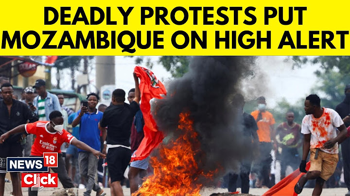 Mozambique Unrest | Clashes In Mozambique After Opposition Leader Calls For Protest | N18G