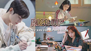 Rise Up And Claim Your 🏆Throne | 📚 Kdrama Study motivation #riseup #thefatrat #study