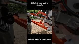 Tilting Reverse Trike suspension