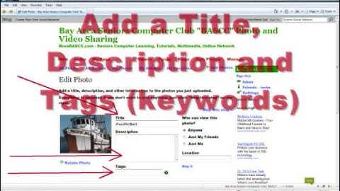 Ning Tutorial #5: How to Add Photos to a Ning.com Software Website - Screenshots Show You the Steps