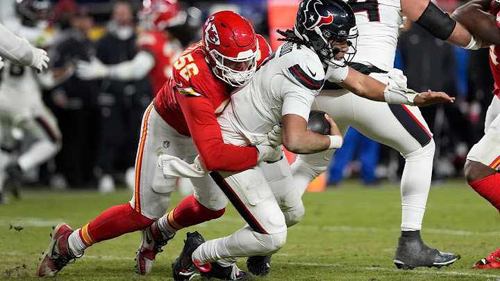 Chiefs' best defensive plays from 8-sack game vs. Texans | AFC Divisional Round