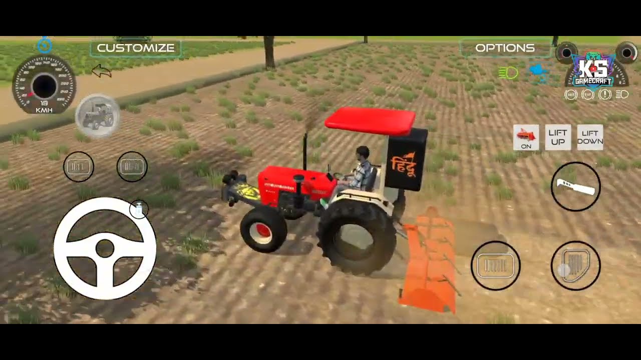 🚜 Indian Vehicle 3D Gameplay | Realistic Farming Experience 🌾