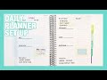 NEW PLANNER SET UP | PLUM PAPER DAILY PLANNER