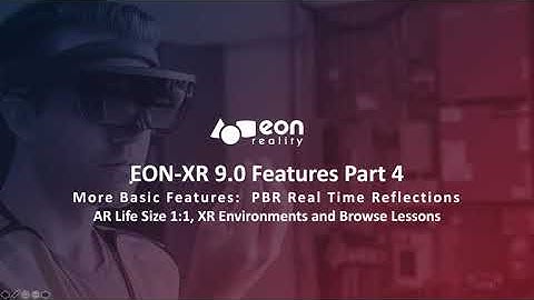 EON-XR 9.0 Features Part 4 More Basic Features