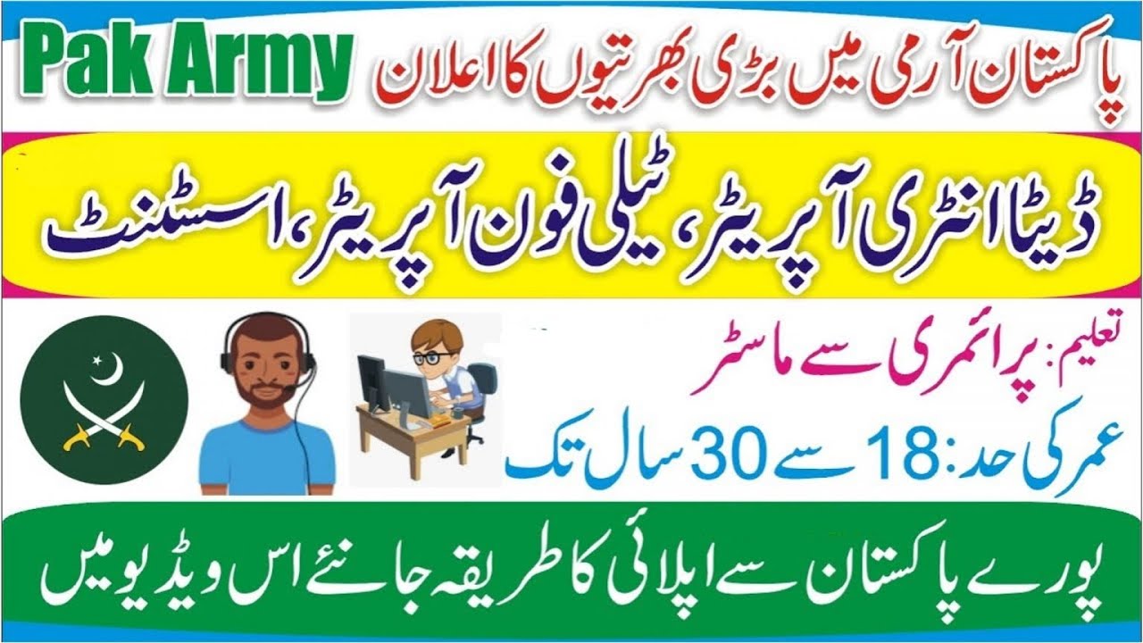 How to apply In PAKISTAN ARMY JOBS Pakistan Army Civilian Jobs 2022 at Inspectorate of Army Stores