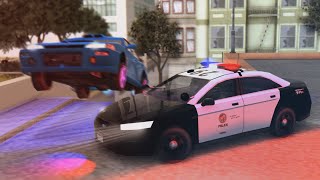 🚔 Погоня за СТРИТРЕЙСЕРОМ в GTA SAMP!