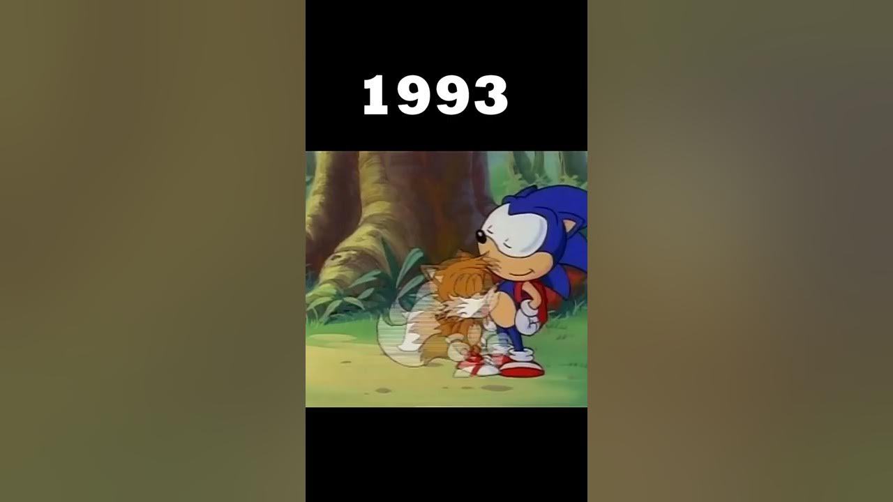 Evolution Of Tails From Sonic The Hedgehog 1993-2022 #shorts #evolution