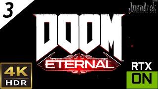 Doom Eternal - Cultist Base - 4K HDR RT On 60 fps PC [No Commentary]