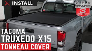 20162020 Toyota Tacoma TruXedo Pro X15 Rolling Tonneau Cover Install