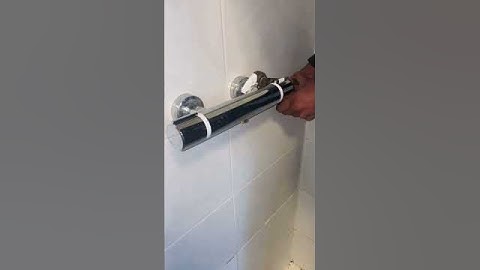 Change thermostatic bar shower valve #bathroom #london #mira #bathroomrenovation #bathroom plumbing