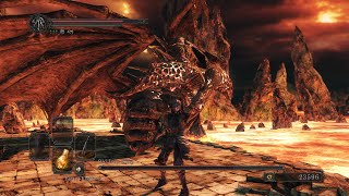 DARK SOULS 2 Scholar Of The First Sin - Old Iron King Boss Fight - On PS5