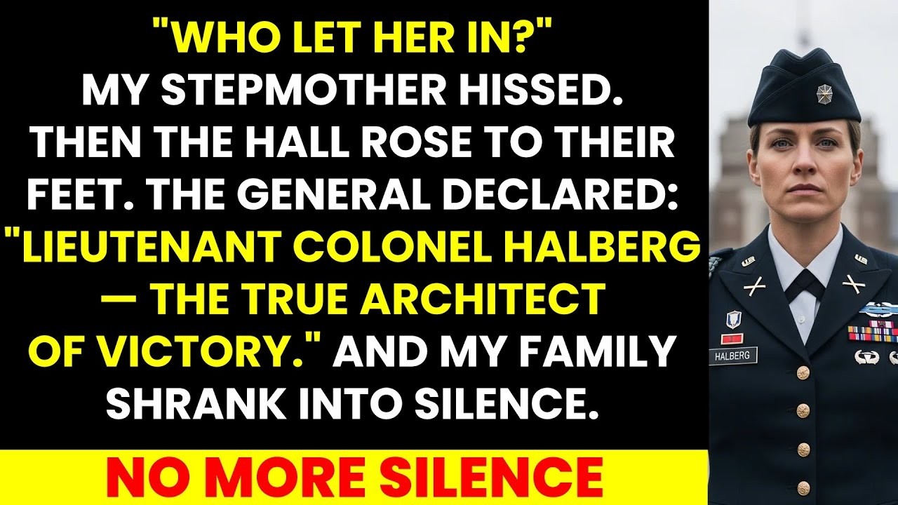 At My Brother’s Ceremony, I Wasn’t on the List—Then the General Said ‘Stand for Lt Colonel Halberg