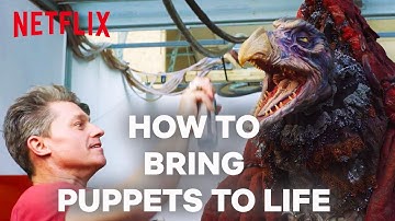 The Dark Crystal Puppeteers Chat About How They Bring Puppets To Life | Netflix