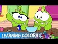 Learning colors with om nom  coloring book om nom stories blog