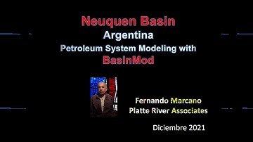 Neuquen Basin, Argentina. Petroleum System modeling with BasinMod