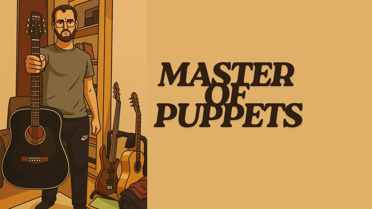 Master of Puppets - Acoustic Guitar Cover(Interlude & 1st Solo) - YouTube