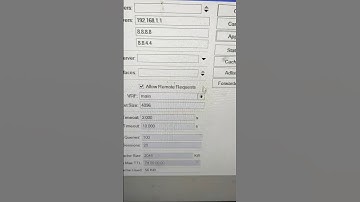 opsi pada dns di mikrotik ini biasanya diaktifkan #mikrotik