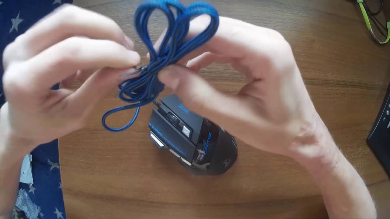 Malloom Китайская игровая мышь за 6$   Посылка из Китая 