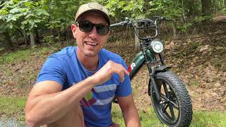 REVR CM7 Fat Tire Ebike: 28 MPH Beast DESTROYS Trails Under $900 – You Wont Believe the Range!