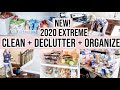 NEW! CLEAN + DECLUTTER + ORGANIZE WITH ME 2020 | KONMARI INSPIRED | HUGE PANTRY DECLUTTER + ORGANIZE