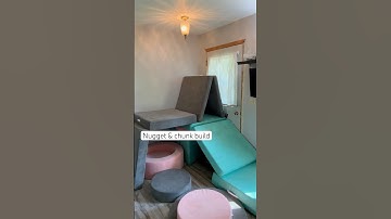 #nuggetcouch #nuggetbuild #nugget #chunk #3yearsold #toddler #toddleractivities #toddlerfun #shorts