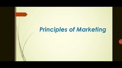 Chapter 1  Introduction to Marketing  B.com 1st year