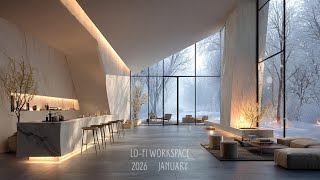 🌳穏やかな朝　柔らかな昼下がり　静かな夜に🎧️January 2026 | Lo-Fi Workspace Monthly screenshot 4