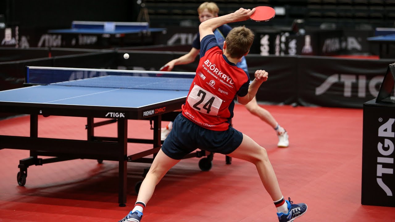 David Bjorkryd vs Chen Yu Wei | 2022 European Youth Championships
