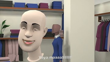 Plotagon Laziness Episode 4: Gayloo pee in maaallll!