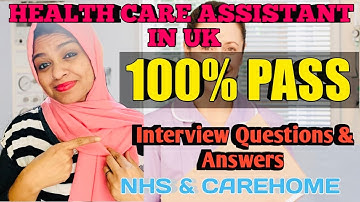 100% pass|What are the interview questions for health care assistant inUk|NHS and Carehome|malayalam