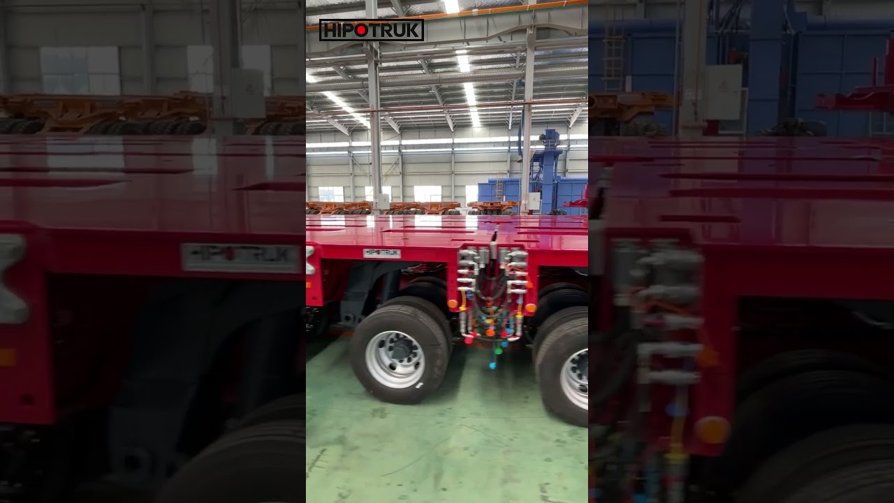 Effortless Transport, Maximum Uptime – Reliable 4 Files Modular Trailer 