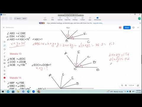 Bucaqlar  - 1-21-ci məsələlərin izahlı həlli        ( Dəyanət 5-ci sinif -Mövzu 35 )