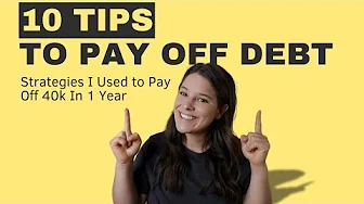 How to Pay Off Debt Fast || How I Paid off 40k In 1 Year