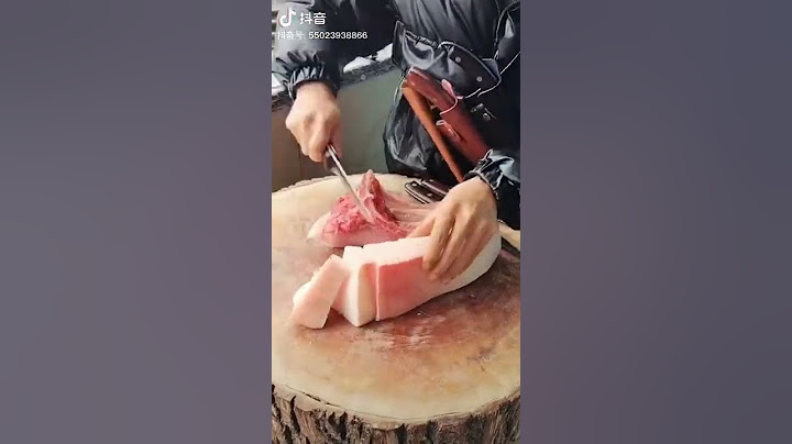 돼지비계자르기