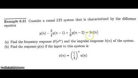 LTI system analysis  using DTFT 1