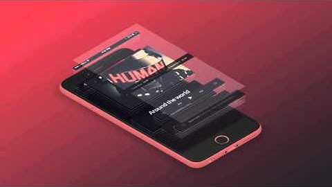 Isometric App Presentation