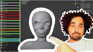 Esculpir en Blender  Conoce las Brochas y el Remesh