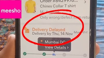 How to Fix Meesho Delivery Delayed Problem | Delivery Delayed Meesho