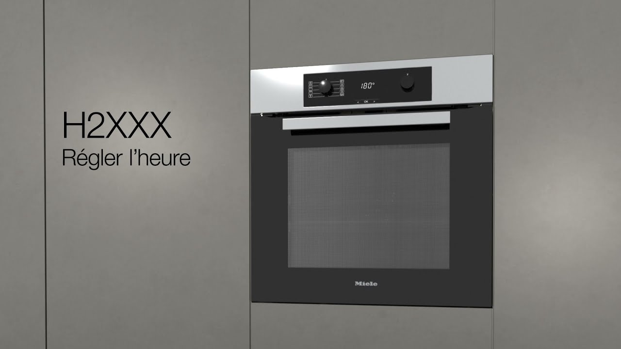 Comment Régler L heure Sur Un Four Electrolux