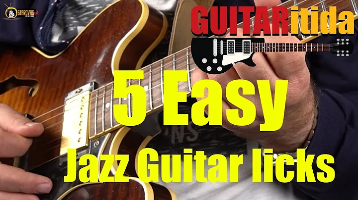 Jazz Guitar licks ( Easy to medium )  | StarovasTV